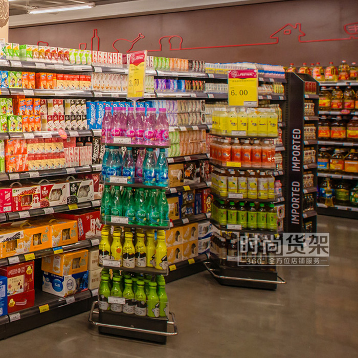 超市貨架_方形促銷(xiāo)架